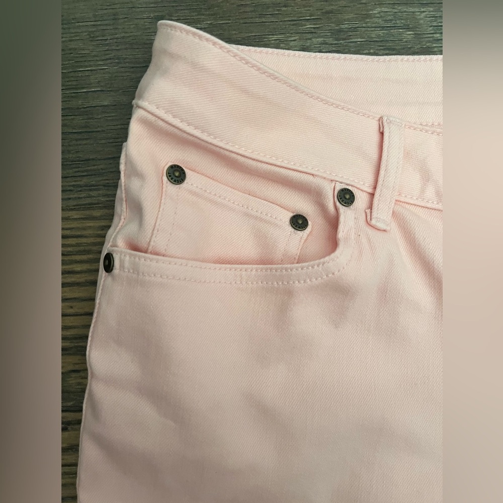 MARTHA STEWART • SIGNATURE PETITE • ROLLED HEM ANKLE JEAN • PINK • SZ 16 P • NWT - Picture 8 of 11